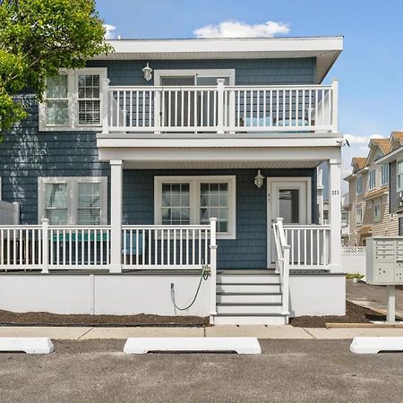 Beach Block Parking Modern Decor Porch Brigantine Exterior foto